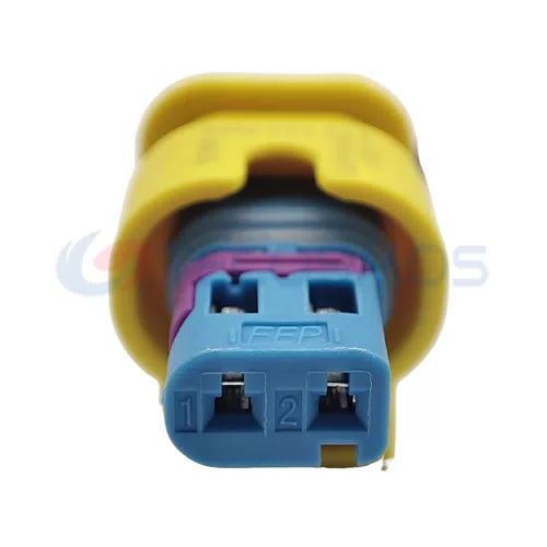 Waterproof Wiring Harness Car Collision Sensor Plug for VW Audi BMW 2 Pin Female 4H0973323 / CT2-0056M-7 - image 2
